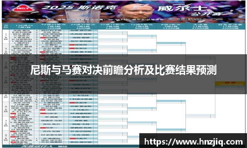 尼斯与马赛对决前瞻分析及比赛结果预测